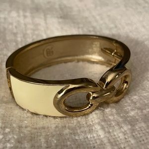 Ivory/Cream Banana Republic Enamel Bracelet